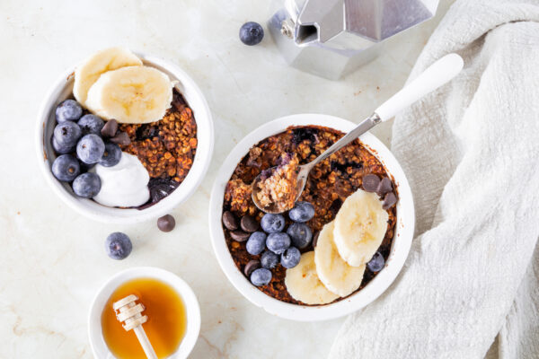 Koffie baked oats