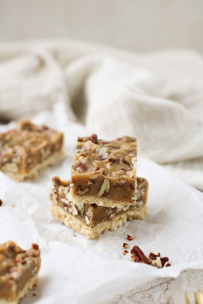 karamel pecan bars recept