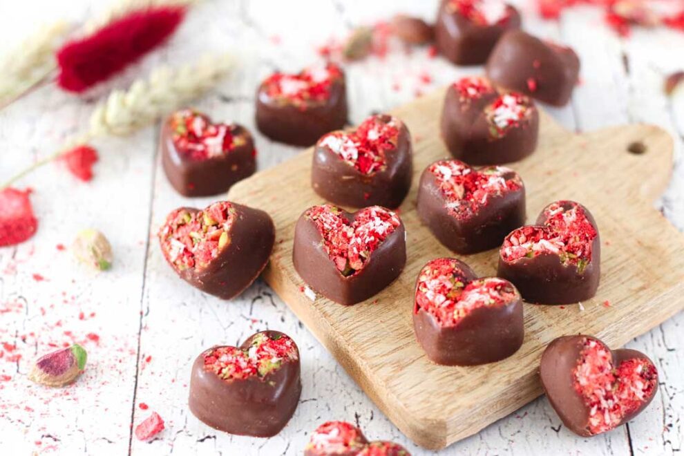 Liefdes bonbons Valentijnsdag recept