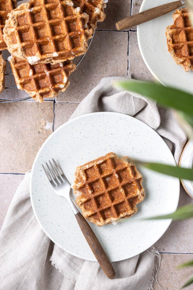 Vegan Belgische wafels recept