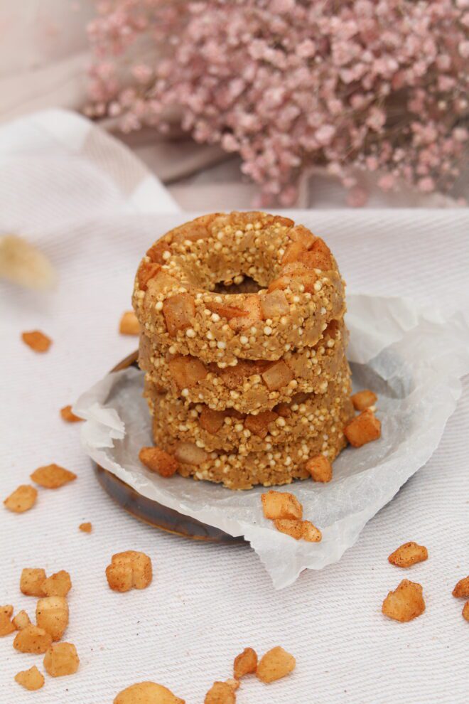 Quinoa appel donuts