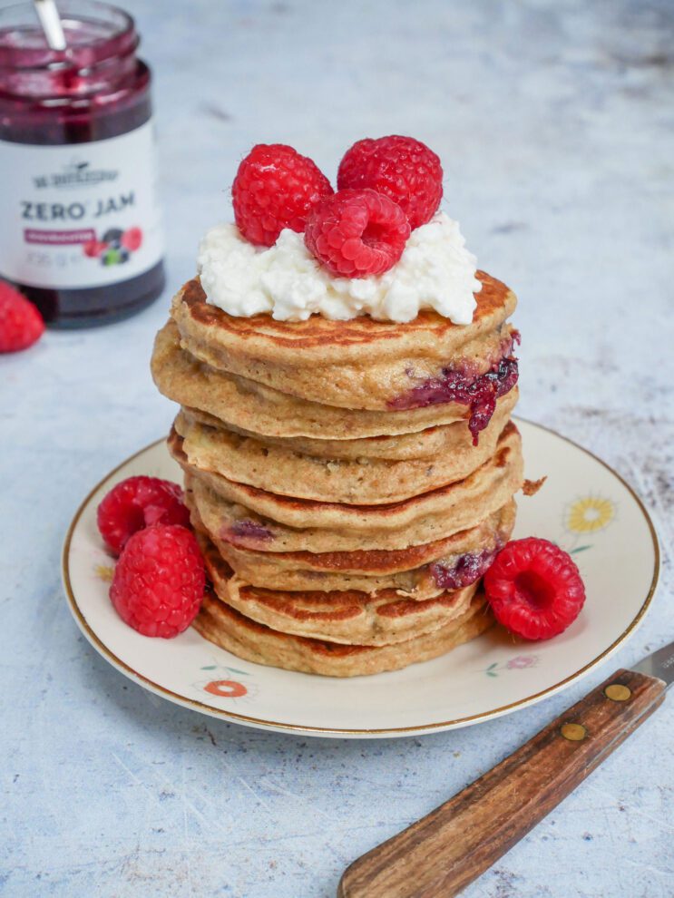 Pannenkoekjes met jam