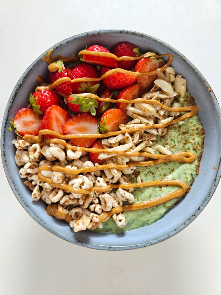 Groen smoothie bowl