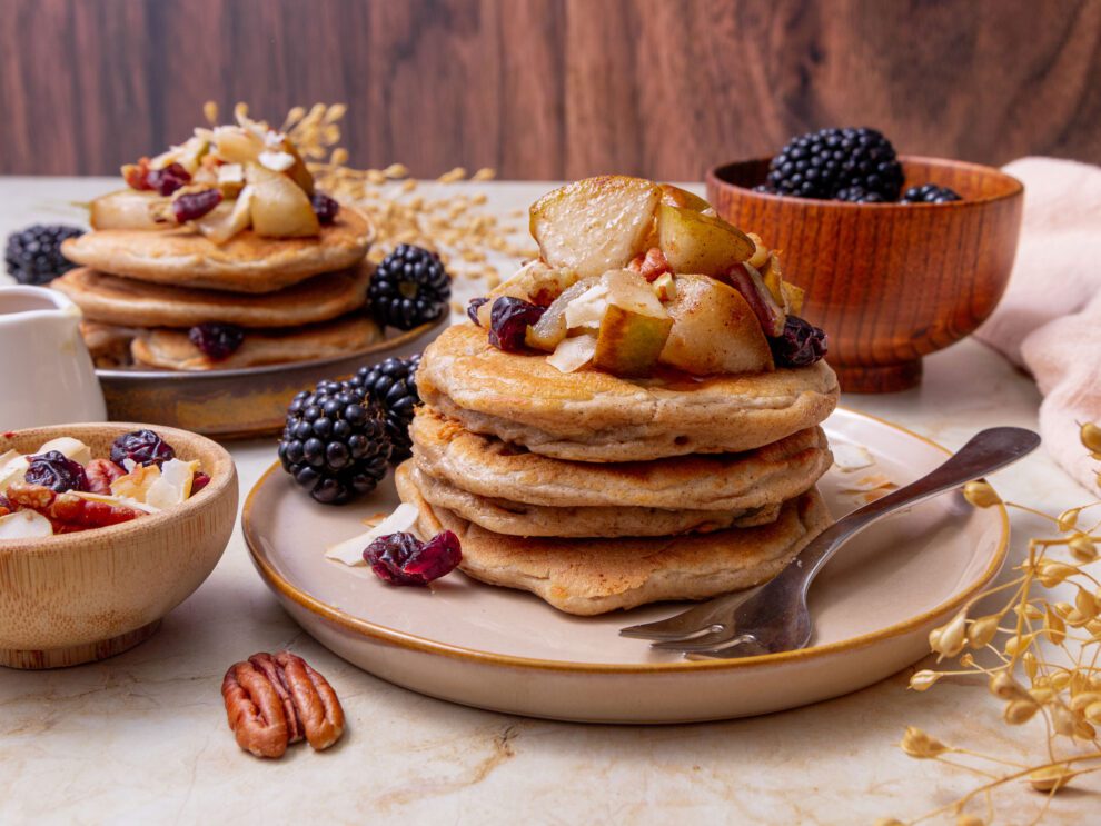 Glutenvrije peren pancakes