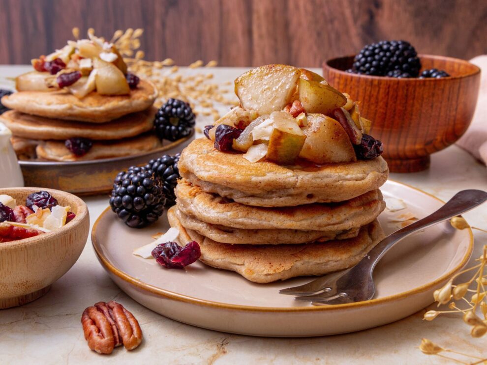 glutenvrije peren pancakes