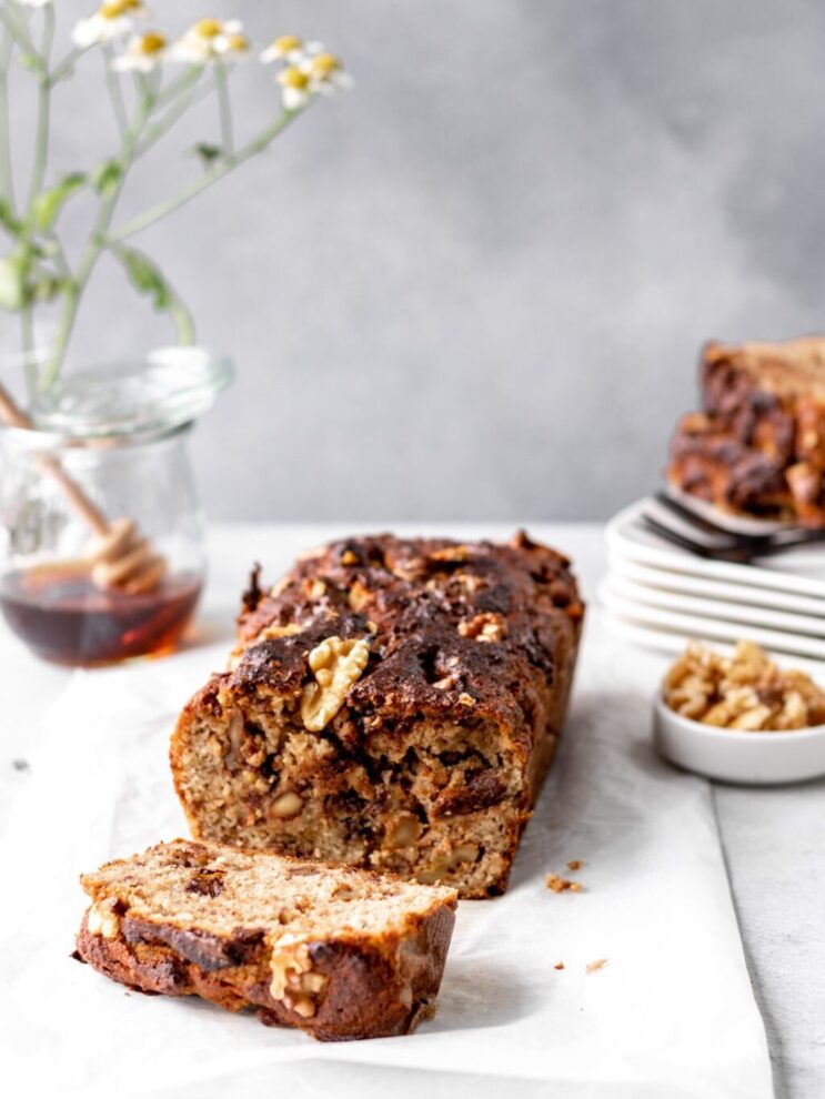 Luxe bananenbrood met amandelmeel