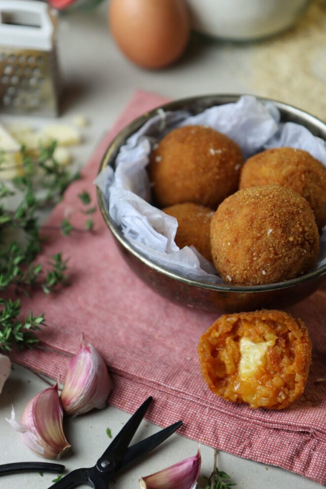 Arancini (Italiaanse risottoballetjes)