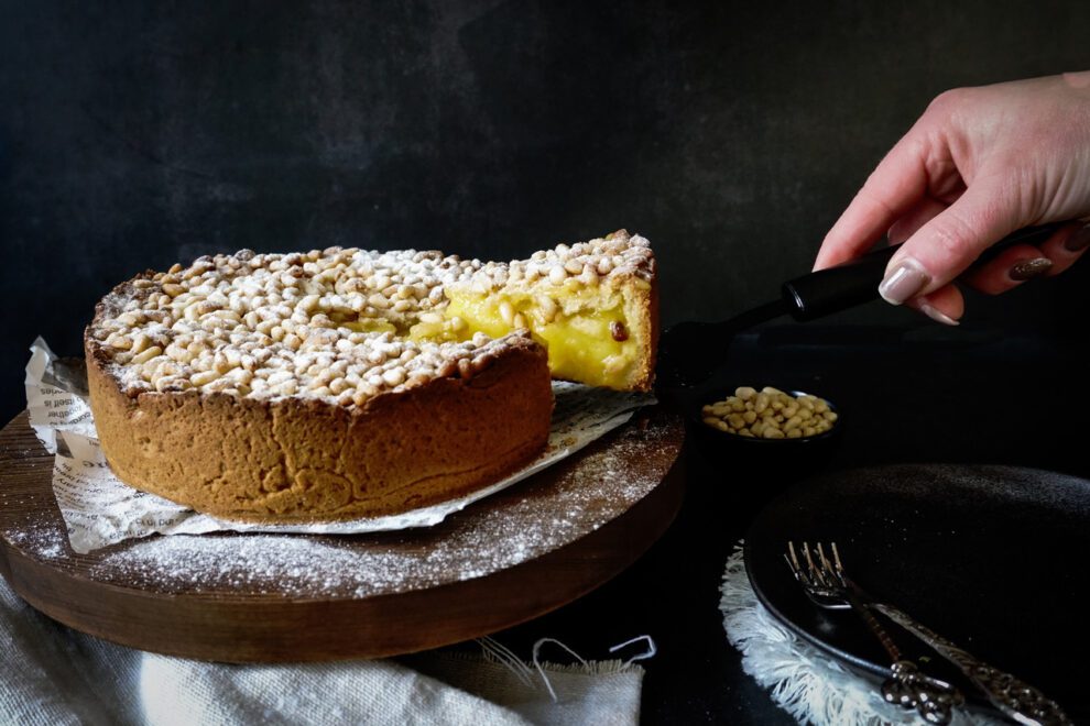 Koolhydraatarme Torta Del Nonna