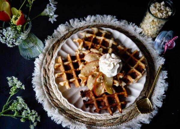 Appeltaart wafels