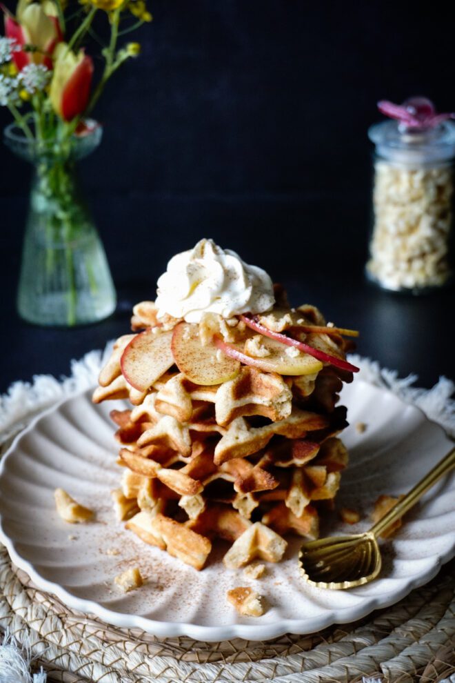 Appeltaart wafels