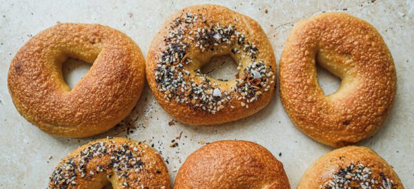 Bagels met zalm