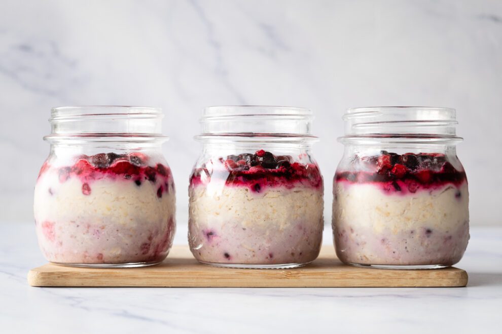 Valentine’s Overnight Oats Valentine’s Overnight Oats