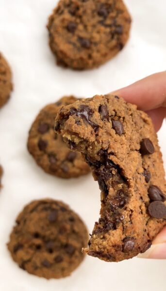 Voedzame chocolate chip cookies