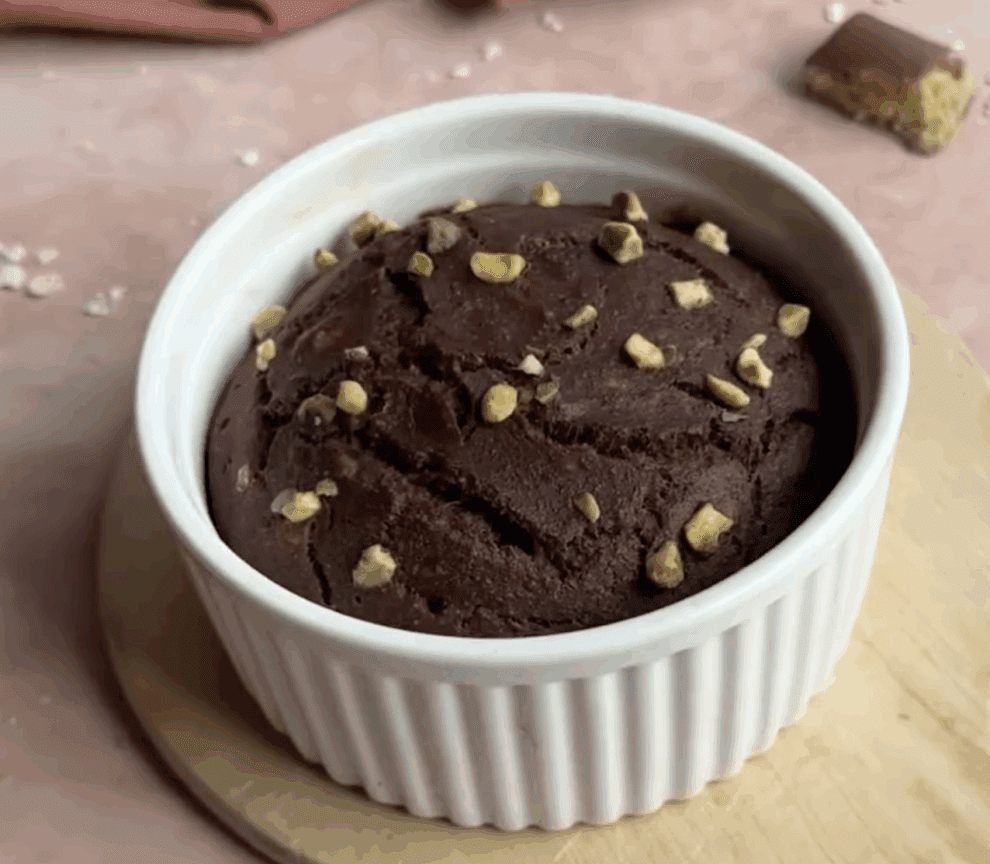Dubai chocolade baked oats