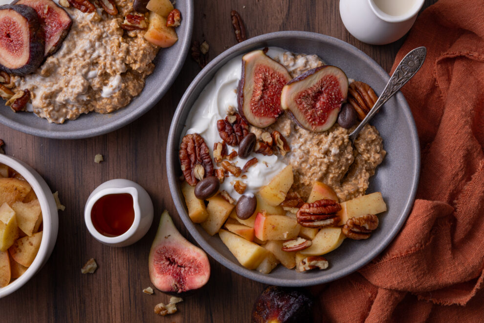 Pumpkin spice latte overnight oats