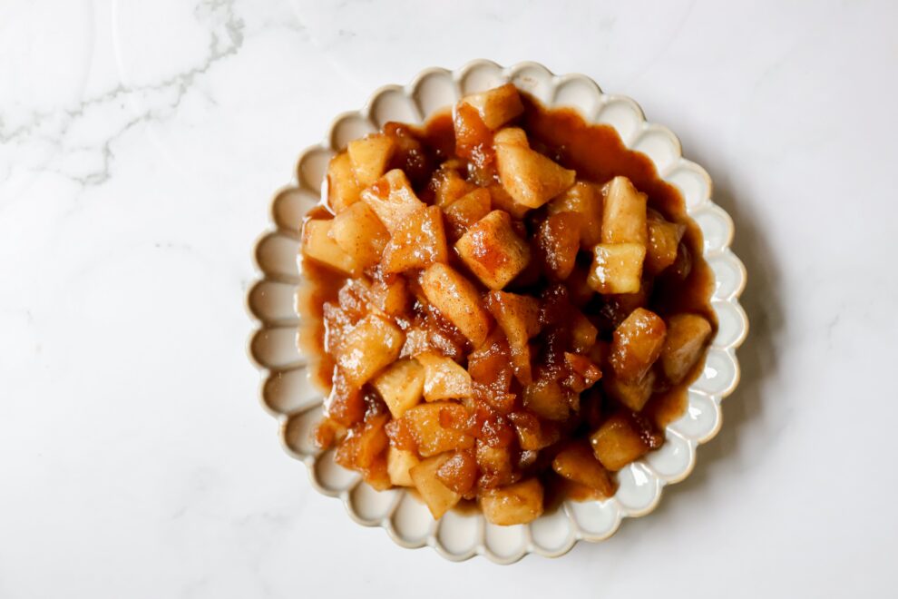 Gekarameliseerde appel Gekarameliseerde appel