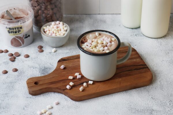 Warme chocolademelk