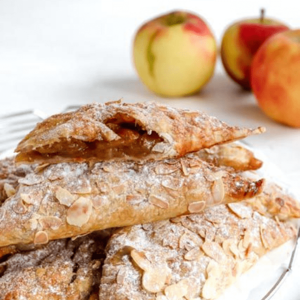 Zelfgemaakte appelflappen