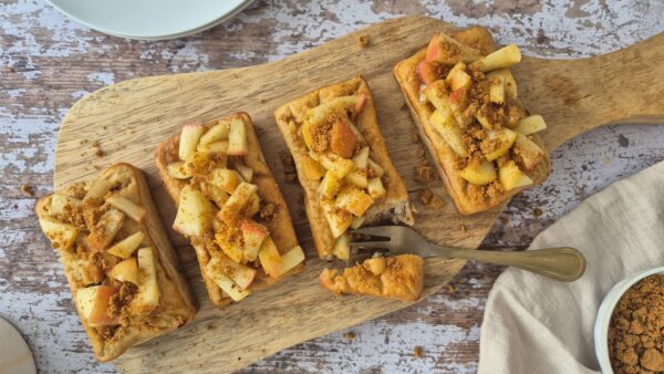 High-Protein Appel Kaneel cakejes