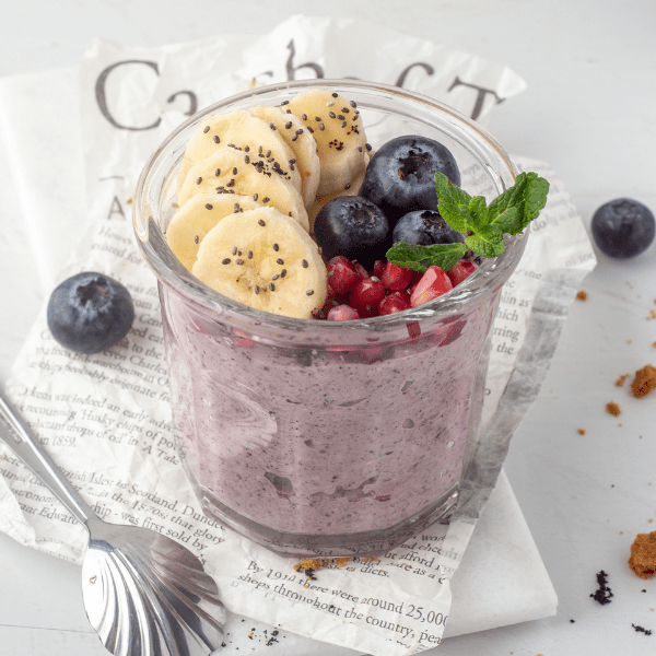 Recept overnight oats met acai 
