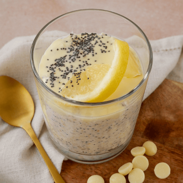 Recept overnight oats met citroen en maanzaad 