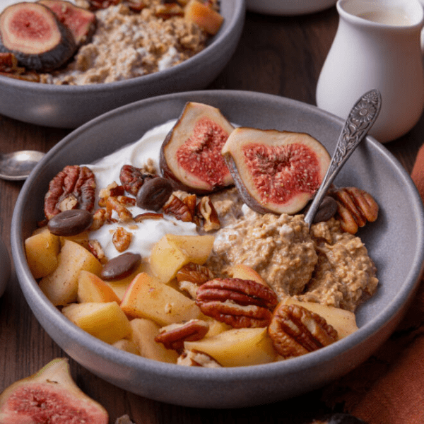 Recept overnight oats met pumpin spice smaak