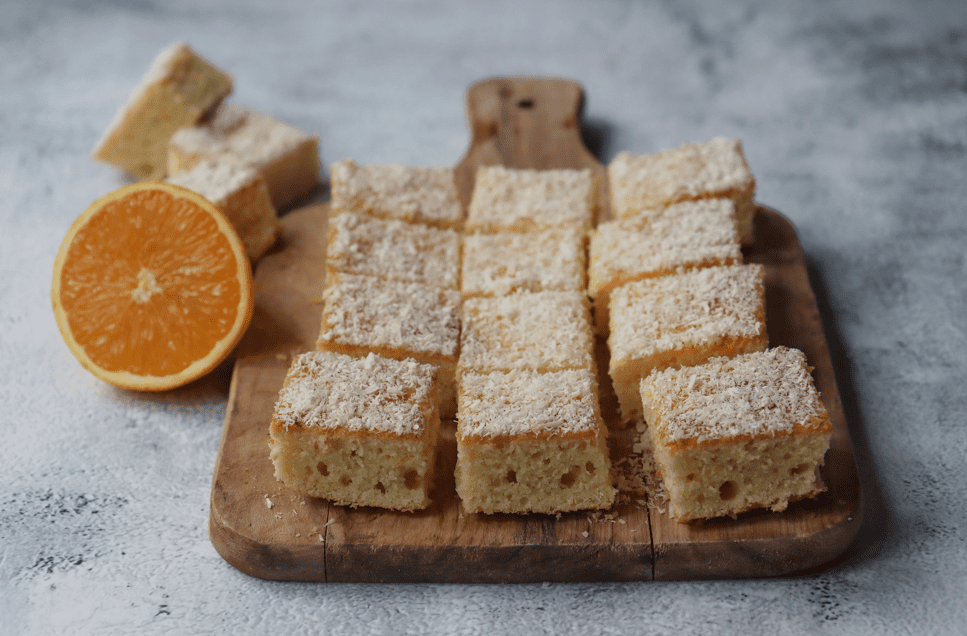 Marokkaanse sinaasappelcake (Meskouta) Marokkaanse sinaasappelcake (Meskouta)