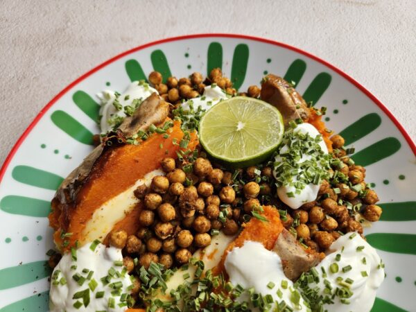 Viral cheesy sweet potato