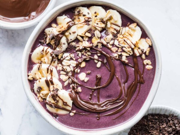 Nutella açaí bowl Nutella açaí bowl