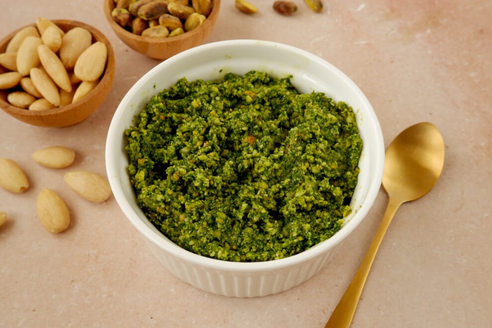 Groene lente pesto