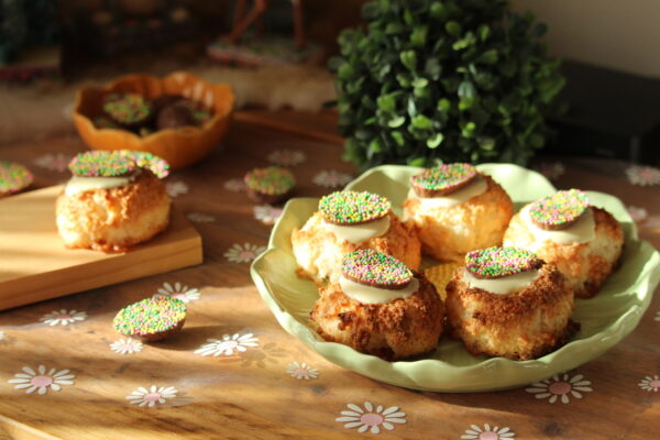 Paas kokosmakronen Paas kokosmakronen