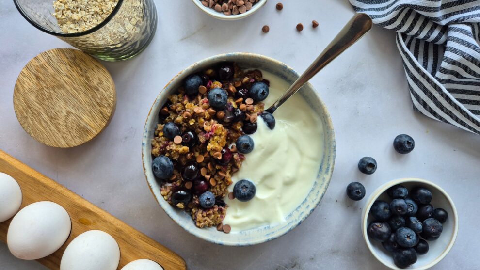 BlueBerry Scrambled Oats