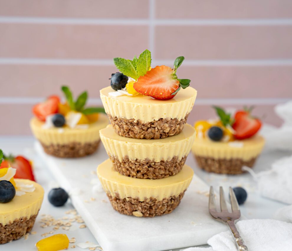 Mini mango taartjes