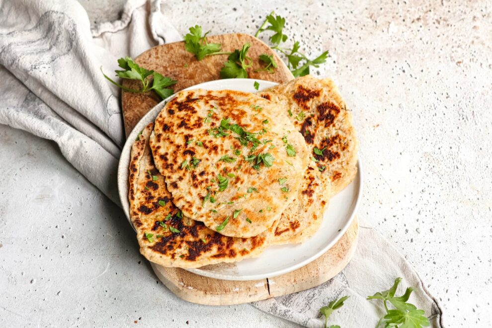 Koolhydraatarm naanbrood