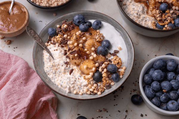 Peanutbutter & banana overnight oats