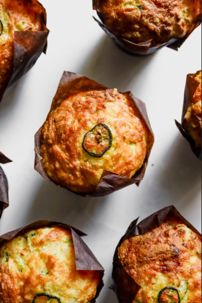 Hartige Cheddar Jalapeno Muffins
