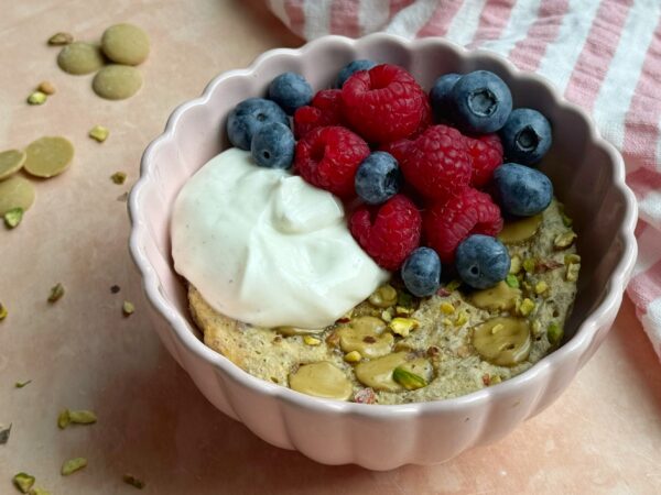 Pistache bananenbrood mug cake Pistache bananenbrood mug cake