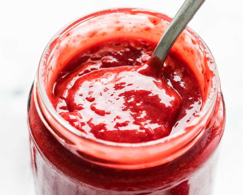 Frambozen-chipotlesaus Frambozen-chipotlesaus