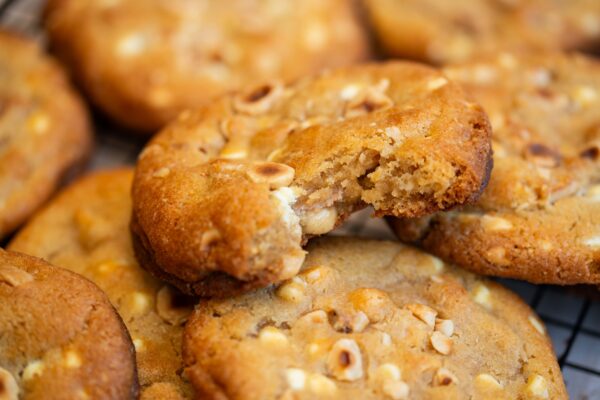 Gevulde hazelnootcookies