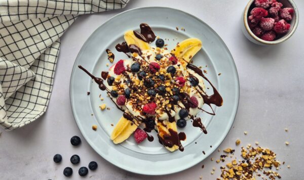 Banana Split Breakfast Bowl