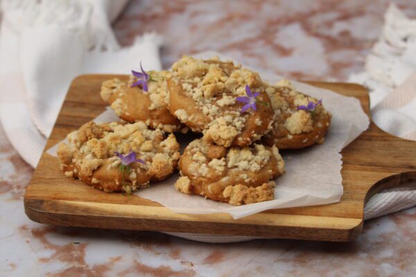 Appel crumble taart koekjes Appel crumble taart koekjes