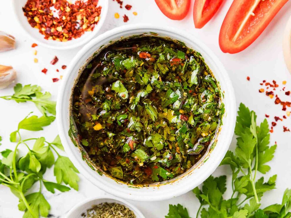 Pittige chimichurri Pittige chimichurri