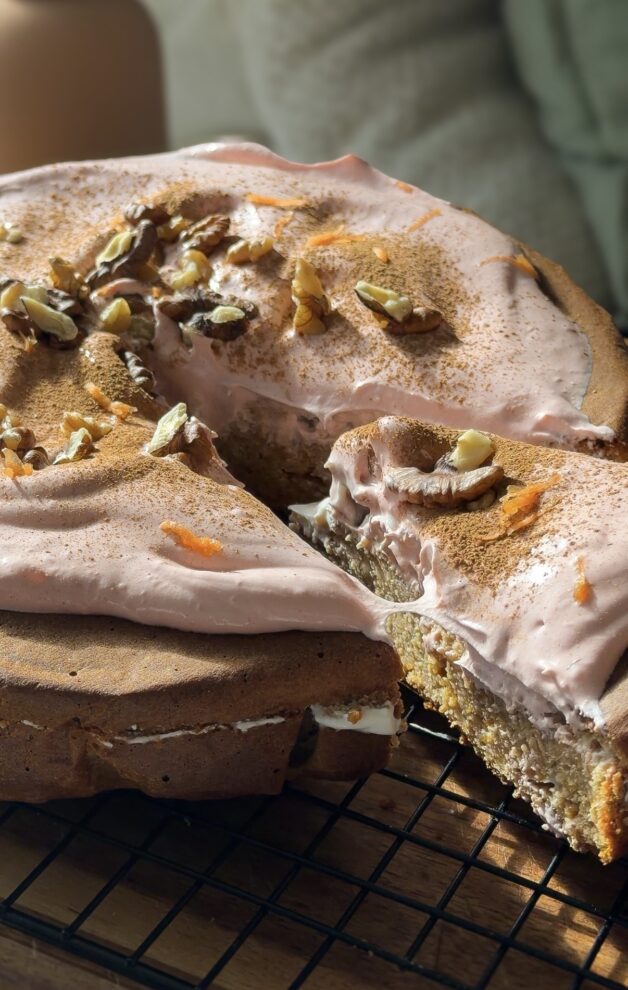 Healthy carrot cake